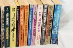 Lot of 20 Science Fiction Books, Paperback, No Duplicates, B670