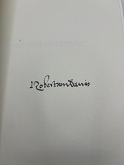 ROBERTSON DAVIES ~ SIGNED ~ The Lyre of Orpheus 1st Edition Franklin Leather