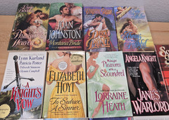 Big Lot 45 Historical Romance Novels Books Multiple Series & Authors