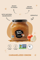 Perfect Choice Caramelized Onion Spread, Ready to Eat, 11.3 Oz, 3 Pack