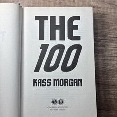 100 by Kass Morgan (2013, Hardcover)