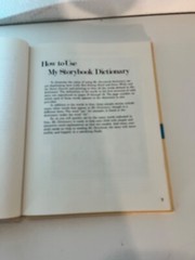 My Storybook Dictionary 349 Pages Hardcover Vinta