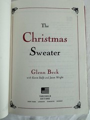 Autographed „THE CHRISTMAS SWEATER” GLENN BECK 2008 PADDED BOX First Edition