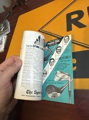 FAMOUS SLUGGER YEARBOOK, 1967, USED, 61 PAGES. VERY NICE