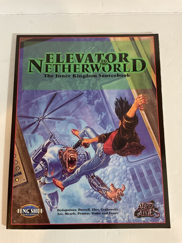 Atlas Games Feng Shui Elevator to the Netherworld Inner Kingdom Sourcebook