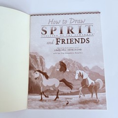 How to Draw Spirit Stallion of the Cimarron 2002 DreamWorks Art Book NEW VINTAGE
