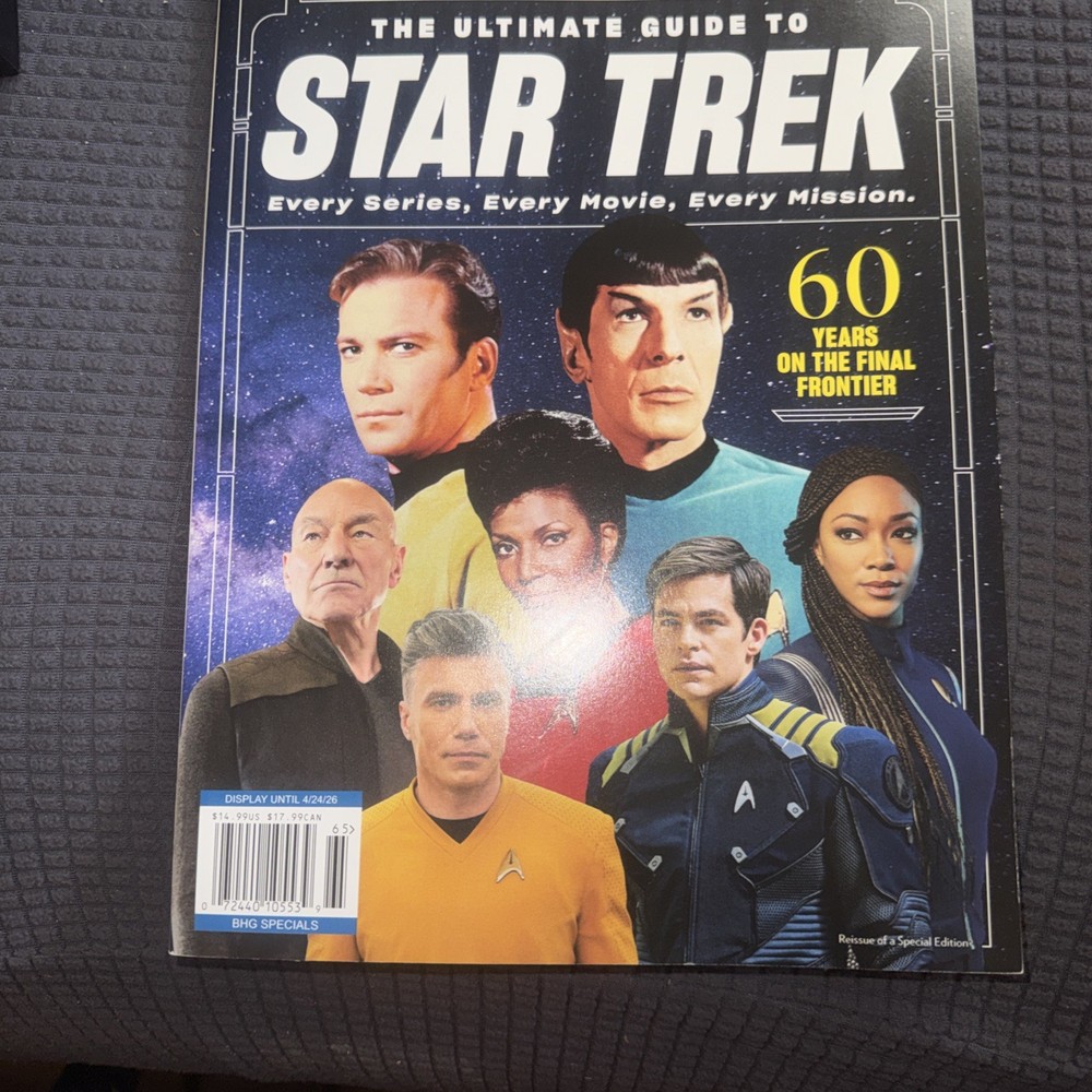 ENTERTAINMENT WEEKLY MAGAZINE 2026 SPECIAL ULTIMATE GUIDE STAR TREK 60 YEARS