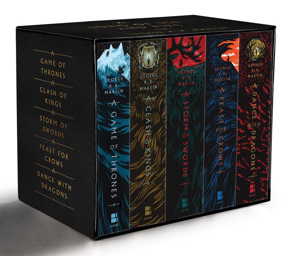 George R. Martin’s A Game of Thrones 5-Book Boxed Set (Song Ice and…