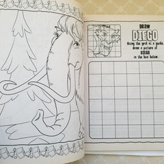 Ice Age Daewn of the Dinosaurs Jumbo Coloring and Activity Book, new