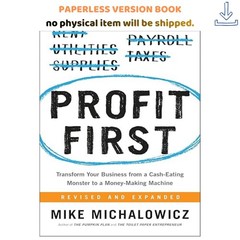 Profit First: Transform Your Business, Mike Michalowicz 2026