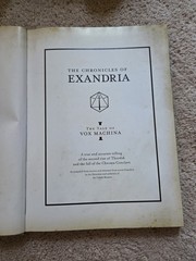 Chronicles Of Exandria Vox Machina I O’Brien Jaffe HB Fantasy Art 2017 1st Ed.