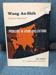 Wang An-shih Practical Reformer? by John Meskill