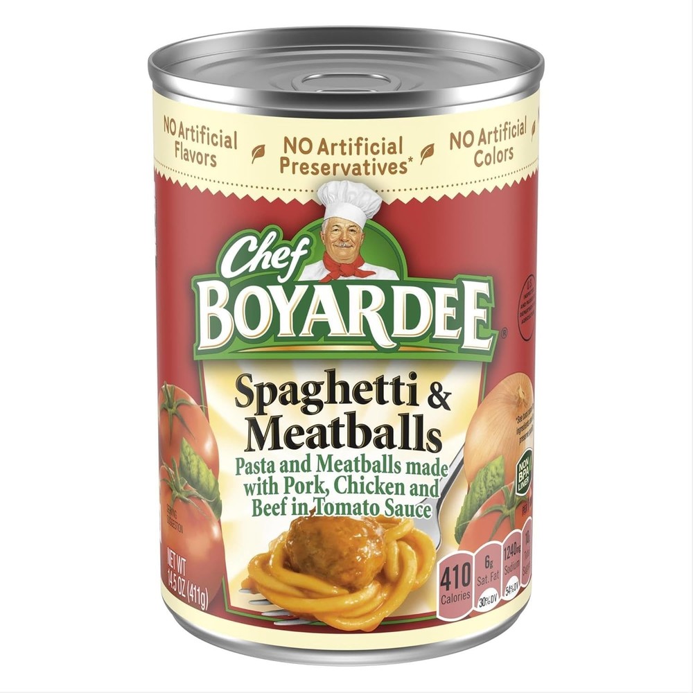 Quick and Tasty Spaghetti and Meatballs (14.5 oz, Pack of 6) – A Family Favorite