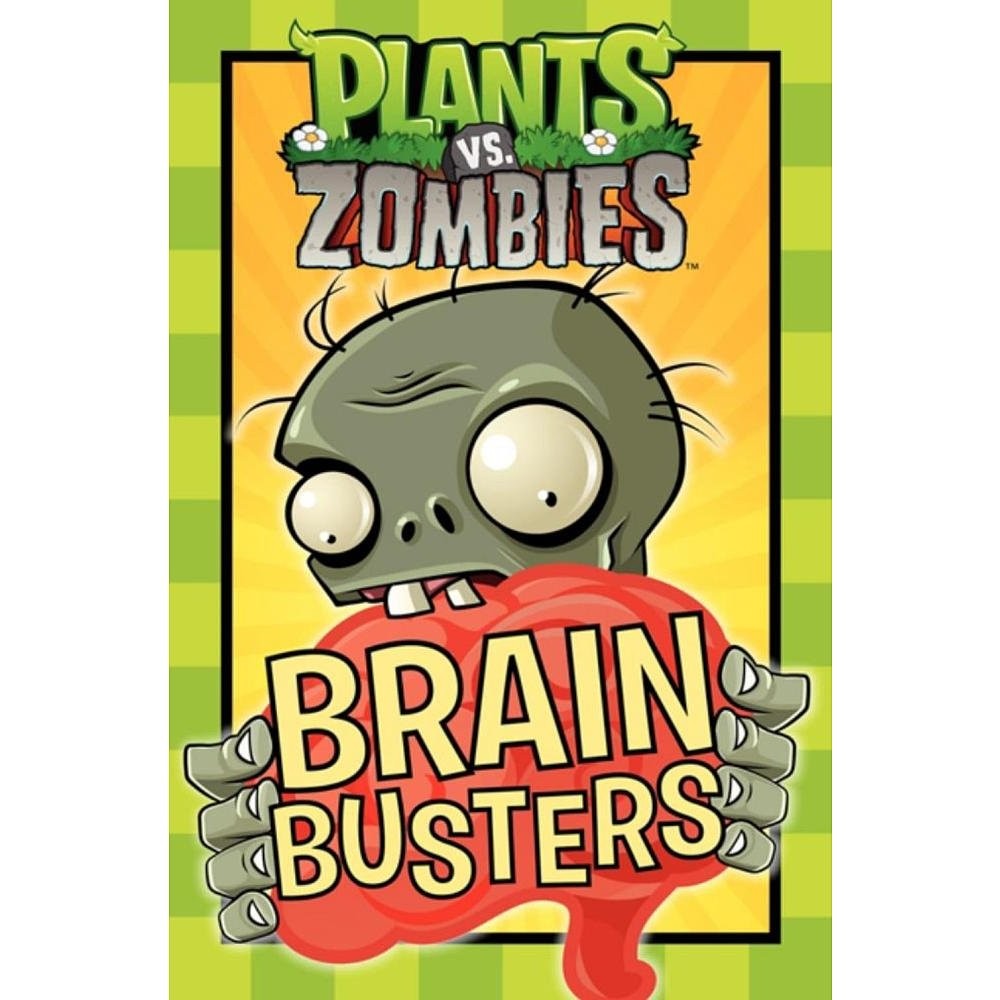 Plants vs. Zombies: Brain Busters – hardcover Hughes, Emily C.