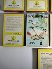 Vintage Pocket Books • 8 First Printings • 1940s–50s Pulp Lot Of 9 Paperbacks