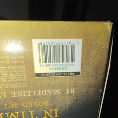 A Wrinkle in Time Quintet Box Set Madeleine L’Engle Square Fish + Journal
