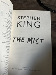 Mist by Stephen King (2018, Trade Paperback)