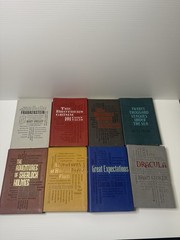 Word Cloud Box Set: Brown Mark Twain Charles Dickens Brothers Grimm X8 Books LB