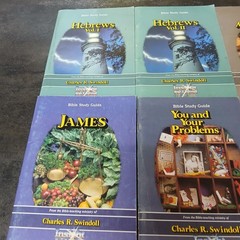 Charles R. Swindoll Pamphlet Lot of 12 Bible Study Guides 1980-1983