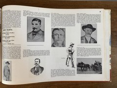 THE BIOGRAPHICAL ALBUM OF WESTERN GUNFIGHTERS HB BOOK ED BARTHOLOMEW 1st ED 1958