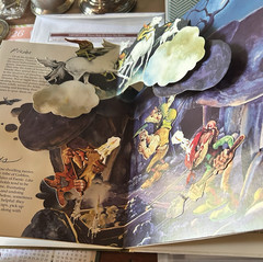 The Faeries Pop-Up Book Vintage by Harry N. Abrams 1980 HC VG condition