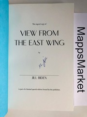 View from the East Wing: A Memoir SIGNED by Jill Biden 1st/1st (2026, Hardcover)