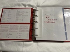 Weight Watchers New Complete Cookbook Binder Like New Condition