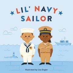 Lil Navy Sailor (Mini Military) – Board book By RP Kids – ACCEPTABLE