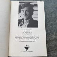 A History of the World in 10 1/2 Chapters – Julian Barnes 1st Vintage Intl Ed.