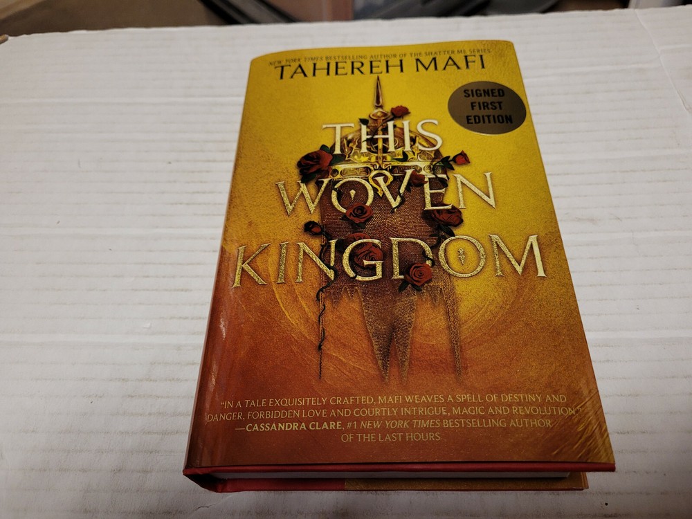 This Woven Kingdom by Tahereh Mafi (2022, Hardcover) SIGNED 1st/1st