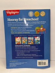 Highlights Preschool Big Fun Workbook ™ Big Fun Activity Workbook