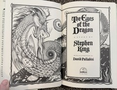 The Eyes of the Dragon – Stephen King (1987) TRUE FIRST EDITION – Viking