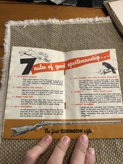 How To Be A Crack Shot 1950s Rifle Instruction Manual