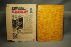 6 vintage old worn Western action paperback books novel classics Zane Grey etc.