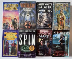 24 bk lot Science Fiction/Fantasy Novels 1990s-2000s Benford Dickson McCaffrey B