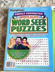 Lot of 4 Puzzle Books Word Search Crosswords Variety Activity Pack New