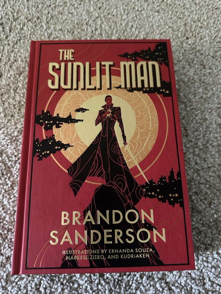 The Sunlit Man Brandon Sanderson 2023 First Edition Illustrated Dragonsteel