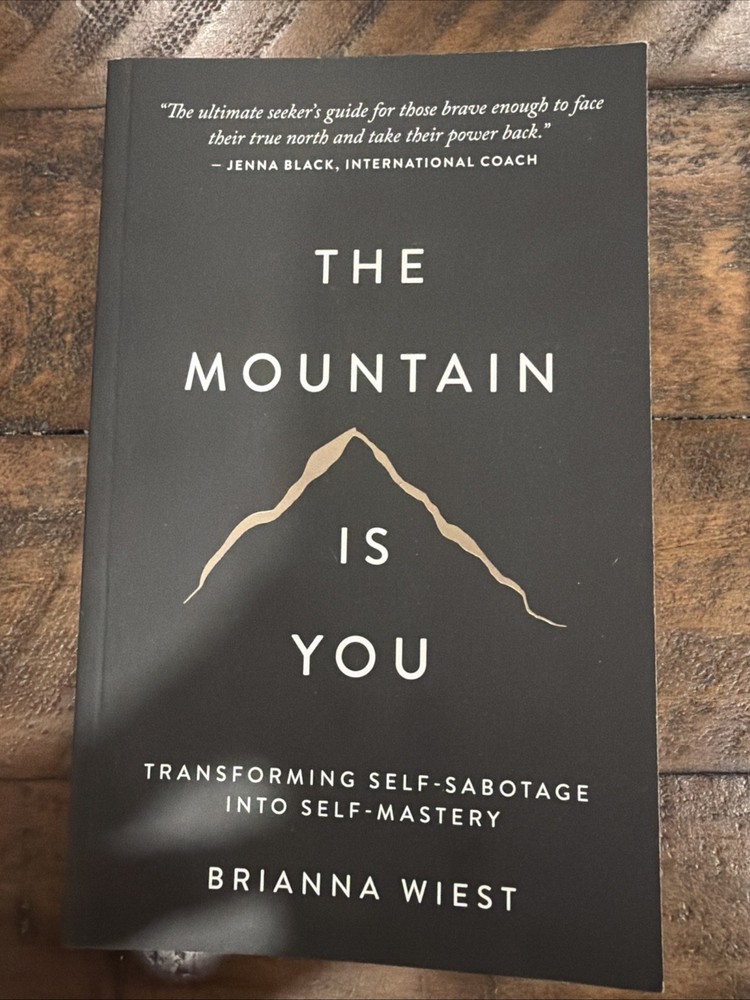 The Mountain is You By Brianna Wiest USA Stock Premium Quality