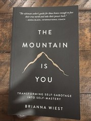 The Mountain is You By Brianna Wiest USA Stock Premium Quality