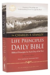 Charles F Stanley Life Principles Daily Bible-Nasb