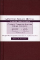 Minister’s Service Manual Hardcover Samuel Ward Hutton