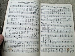 VTG 1931 Sunday School Hymns and Songs A Warner Press Publication Paperback