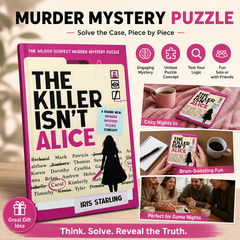 The Killer Isn’T Alice: the 46,600 Suspect Murder Mystery Puzzle US