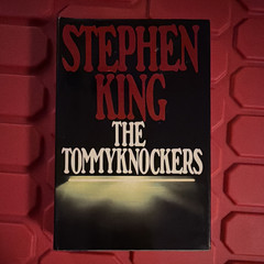 Stephen King The Tommyknockers Hardcover 1987 Dust Jacket Inscribed Ex Libris