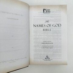 Names of God Bible by Ann Spangler (2011, Hardcover) – RARE