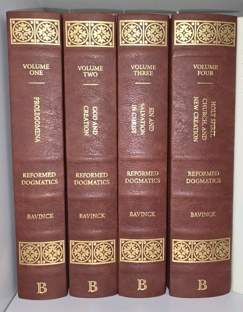 Reformed Dogmatics Bavinck 4 Volume Set Deluxe Edition Like New & Rare