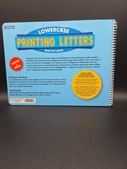 Set of 3 Lakeshore Printing Numbers ,Upper &Lower Case Letters Practice Books
