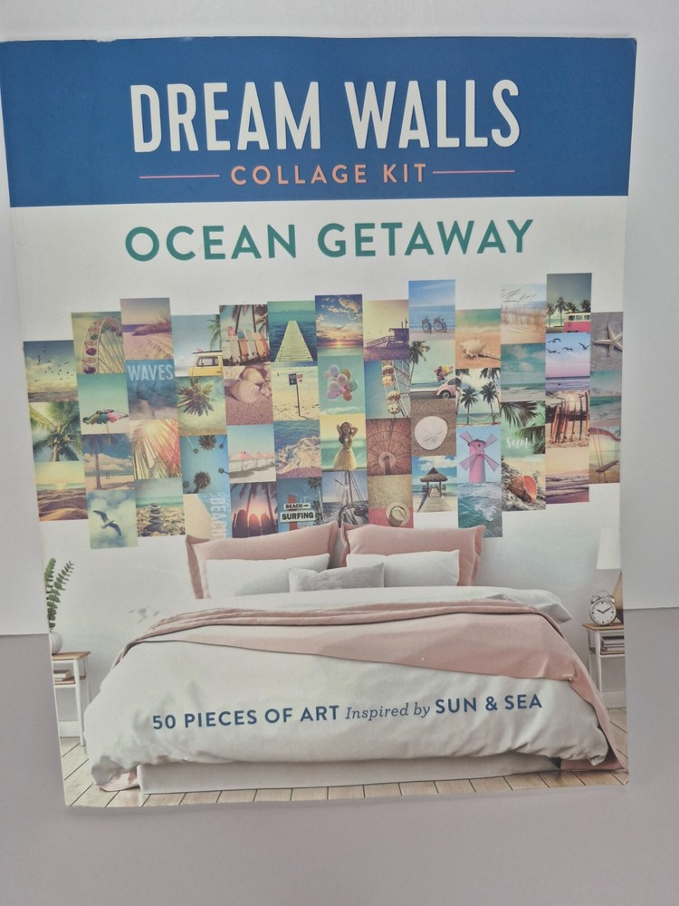 Dream Walls Collage Kit: Ocean Getaway: 50 Pieces of Art Inspired by Sun & Sea