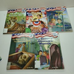 CAPITAL MYSTERIES Ron Roy Chapter Books Series Lot of 8 Bundle Kids