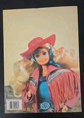 Vintage 1990 Mattel BARBIE Coloring Book A TRIP TO SANTA FE Golden # 1218-5 NOS